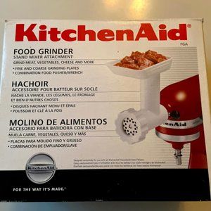 Kitchenaid Food Grinder Attachment / Never Used